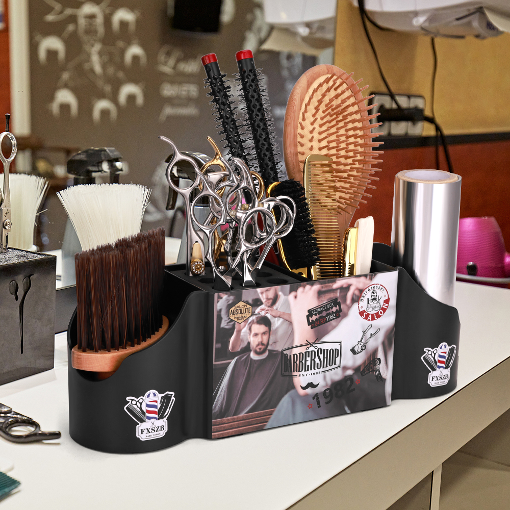 Multi compartment barber organizer